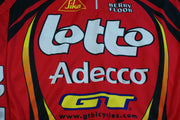 Maillot vélo vintage Giordana Lotto Adecco