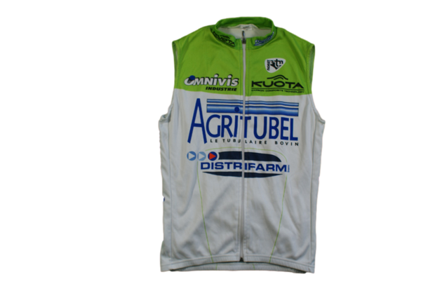 Maillot sans manches cyclisme vintage Noret Agritubel Amnivis