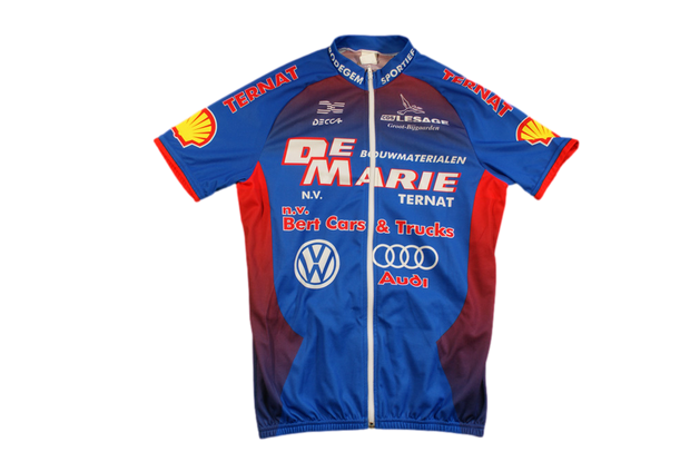 Maillot cyclisme rétro Decca Audi Volkswagn De Marie