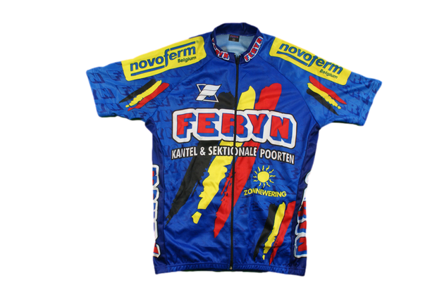 Maillot vélo rétro Feryn manches courtes