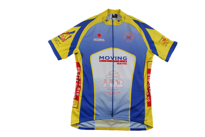 Maillot vélo rétro Ultima Moving Patenka