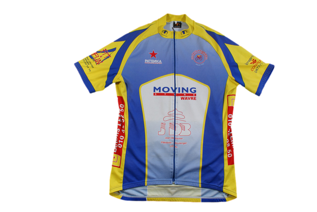 Maillot vélo rétro Ultima Moving Patenka