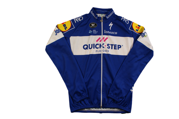 Veste vélo vintage Vermarc Quick Step Latexco UCI