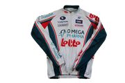 Veste vélo vintage Vermarc Omega Pharma UCI Lotto Q8