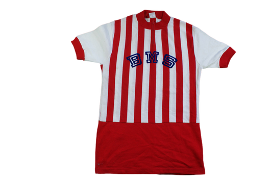 Maillot vélo vintage BMS Bernard Moteurs