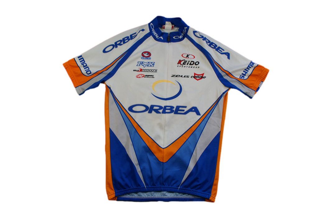 Maillot cyclisme vintage Keido Columbus Orbea