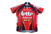 Maillot vélo rétro Giordana Lotto Adecco Sika