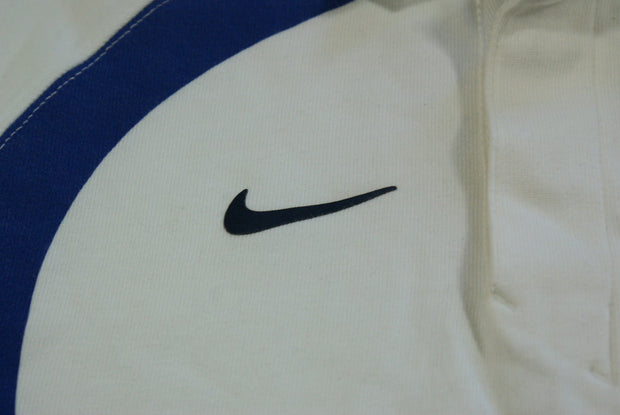 Maillot rugby rétro équipe de France Nike blanc