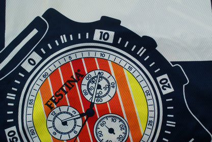 Maillot vélo vintage Sibille Festina Watches
