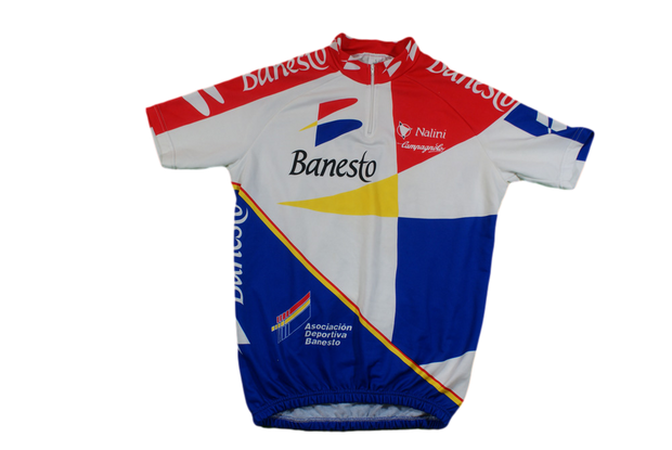 Maillot cyclisme rétro Nalini Banesto Campagnolo