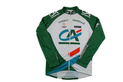 Veste cyclisme vintage Nalini Crédit Agricole Look