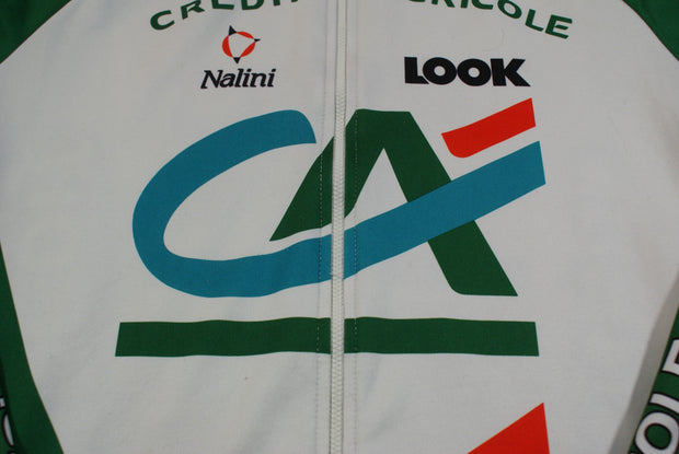 Veste cyclisme vintage Nalini Crédit Agricole Look