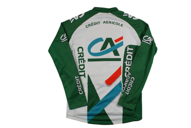 Veste cyclisme vintage Nalini Crédit Agricole Look