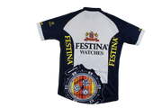 Maillot cyclisme rétro Sibille Festina Watches Peugeot