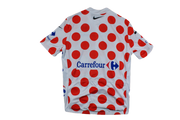 Maillot à pois vélo Nike Carrefour Tour de France 2010