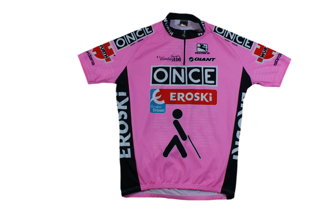 Maillot vélo rétro Giordana ONCE Tour de France Giant Eroski Wurth