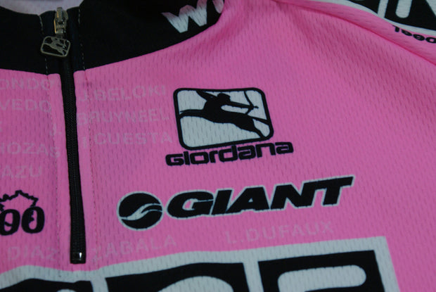 Maillot vélo rétro Giordana ONCE Tour de France Giant Eroski Wurth