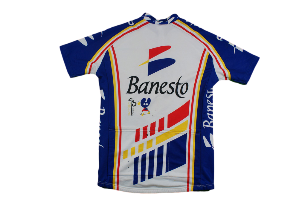 Maillot Vélo Rétro Nalini Banesto Campagnolo Xacobeo Galicia - Taille M - Occasion