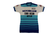 Maillot vélo vintage Motobécane Euro Décor Artilin VCS