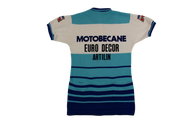 Maillot vélo vintage Motobécane Euro Décor Artilin VCS