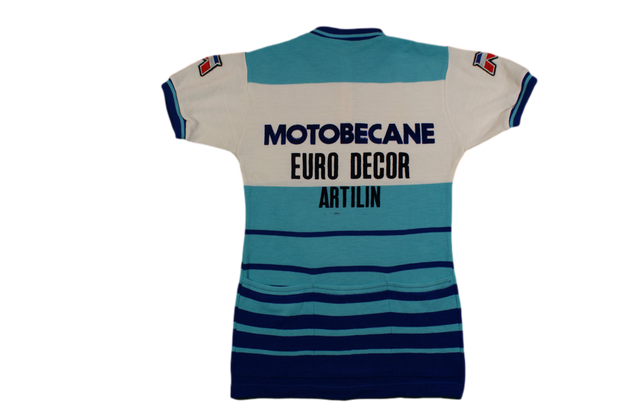 Maillot vélo vintage Motobécane Euro Décor Artilin VCS