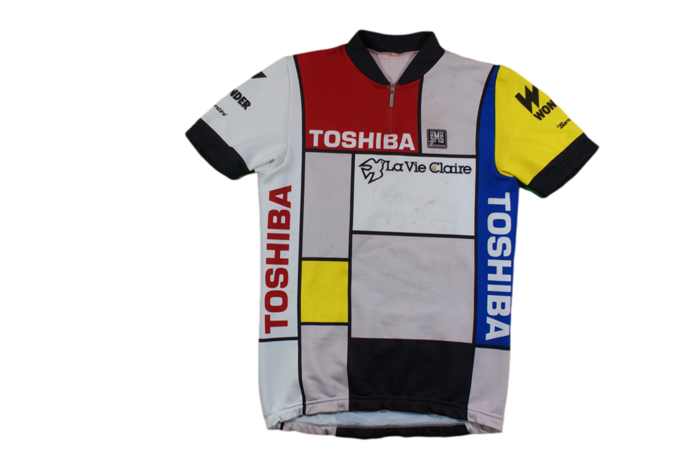 Vintage 80s Toshiba La Vie Claire Wonder Cycling