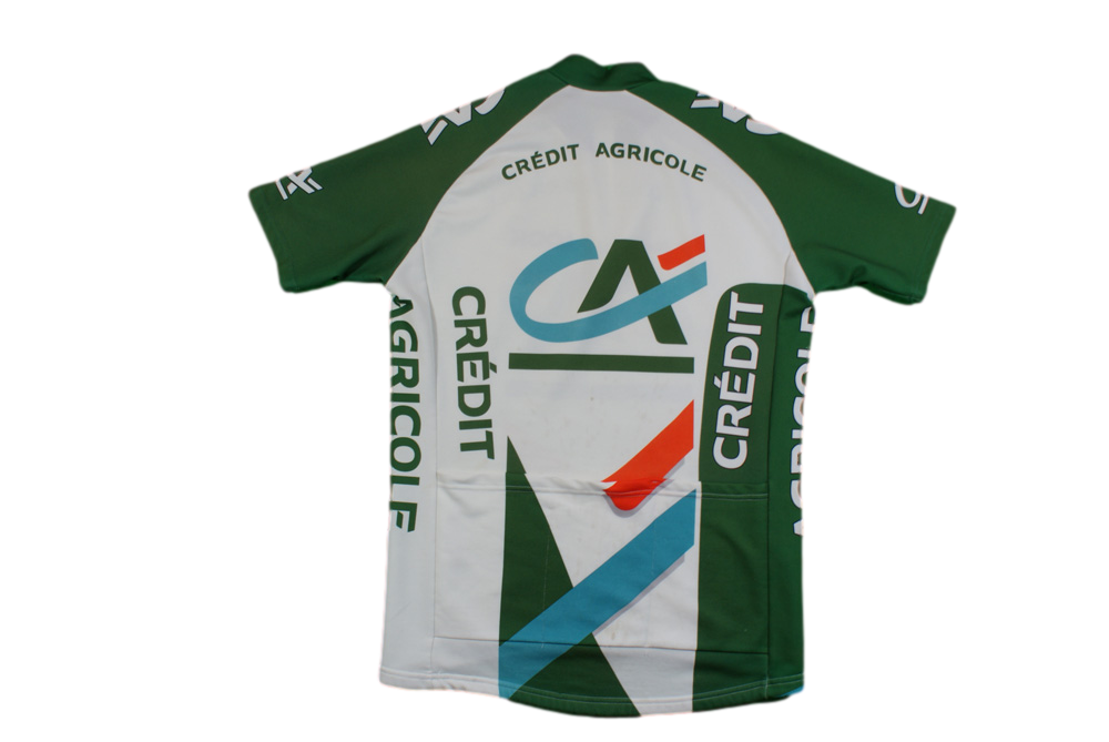 Maillot Cyclisme Nalini Vintage – Credit Agricole / Look – Taille M