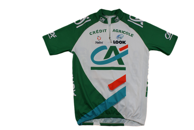 Maillot vélo rétro Nalini Crédit Agricole Look Protour