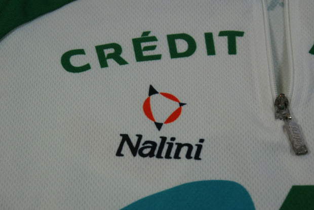 Maillot vélo rétro Nalini Crédit Agricole Look Protour