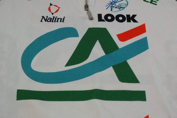 Maillot vélo rétro Nalini Crédit Agricole Look Protour