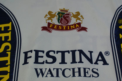 Maillot cyclisme vintage Sibille Festina Watches Peugeot
