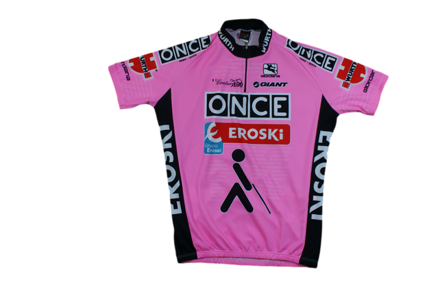 Maillot vélo rétro Giordana ONCE Wurth Giant Eroski