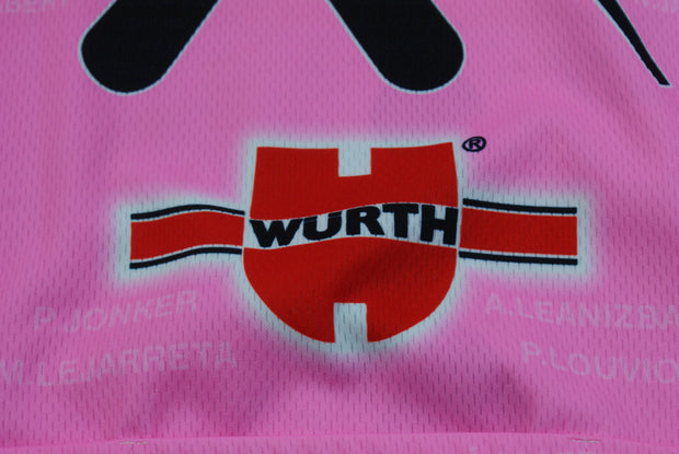 Maillot vélo rétro Giordana ONCE Wurth Giant Eroski