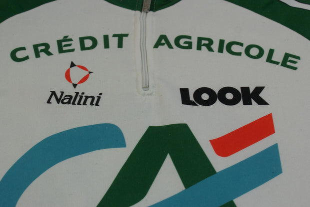 Maillot vélo vintage Nalini Crédit Agricole Look