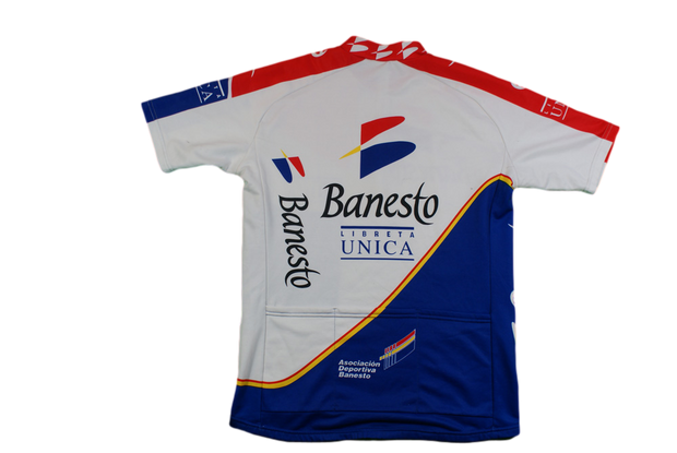 Maillot vélo rétro Nalini Banesto Campagnola Libreta Unica