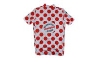 Maillot à pois vélo vintage Castelli Champion Tour de France