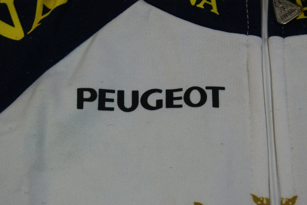 Maillot vélo rétro Sibille Festina Peugeot