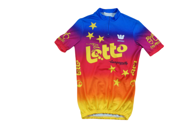 Maillot vélo rétro Vermarc Lotto Campagnolo