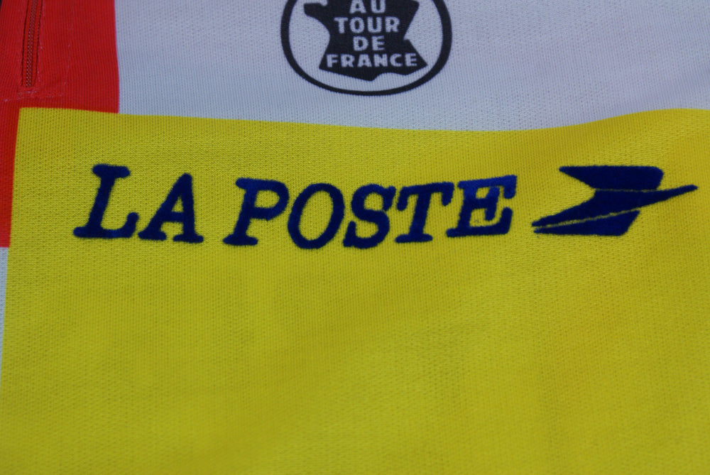 Maillot vélo vintage MBK UV Fourmies Prissette cycles La Poste