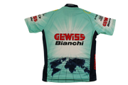 Maillot vélo rétro Santini Gewiss Bianchi Elite FSA GTM