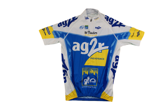 Maillot vélo rétro Decathlon AG2R b'Twin Protour Michelin