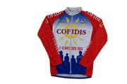 Veste vélo rétro Giordana Cofidis Fondriest