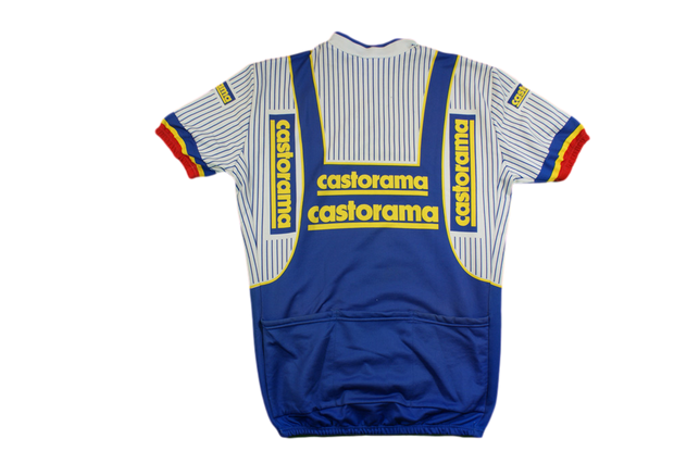 Maillot cyclisme vintage Nalini Castorama maxisports