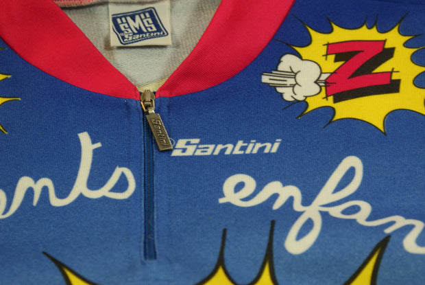 Maillot vélo rétro Santini team Z