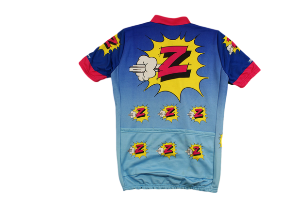 Maillot vélo rétro Santini team Z