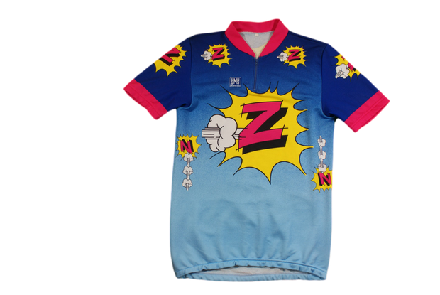 Maillot cyclisme rétro Santini team Z