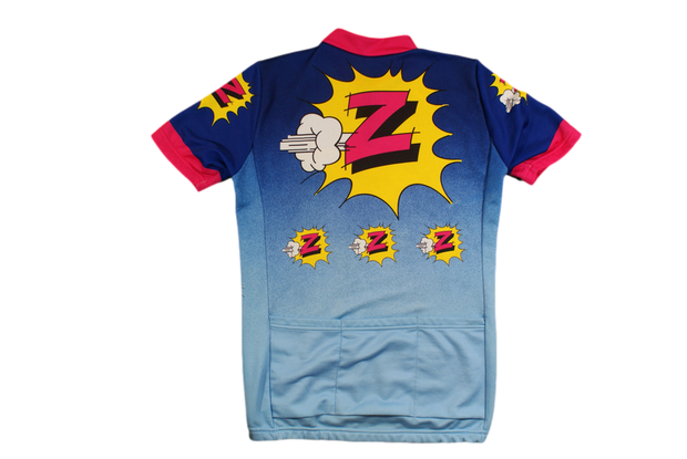 Maillot cyclisme rétro Santini team Z