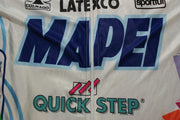 Maillot complet vélo rétro Sportful Quick Step Mapei UCI 1998 Colnago Latexco