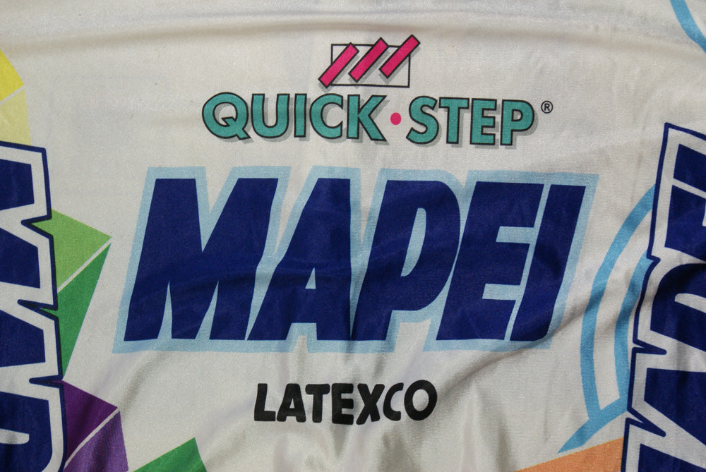 Maillot Vélo Vintage Sportful MAPEI LATEXCO 1998 - Taille L - Années 90