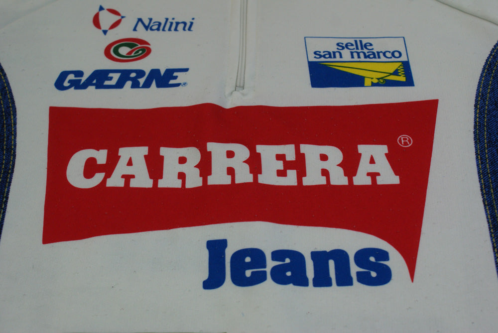 Maillot vélo rétro Nalini Carrera Gaerne San Marco Tassoni